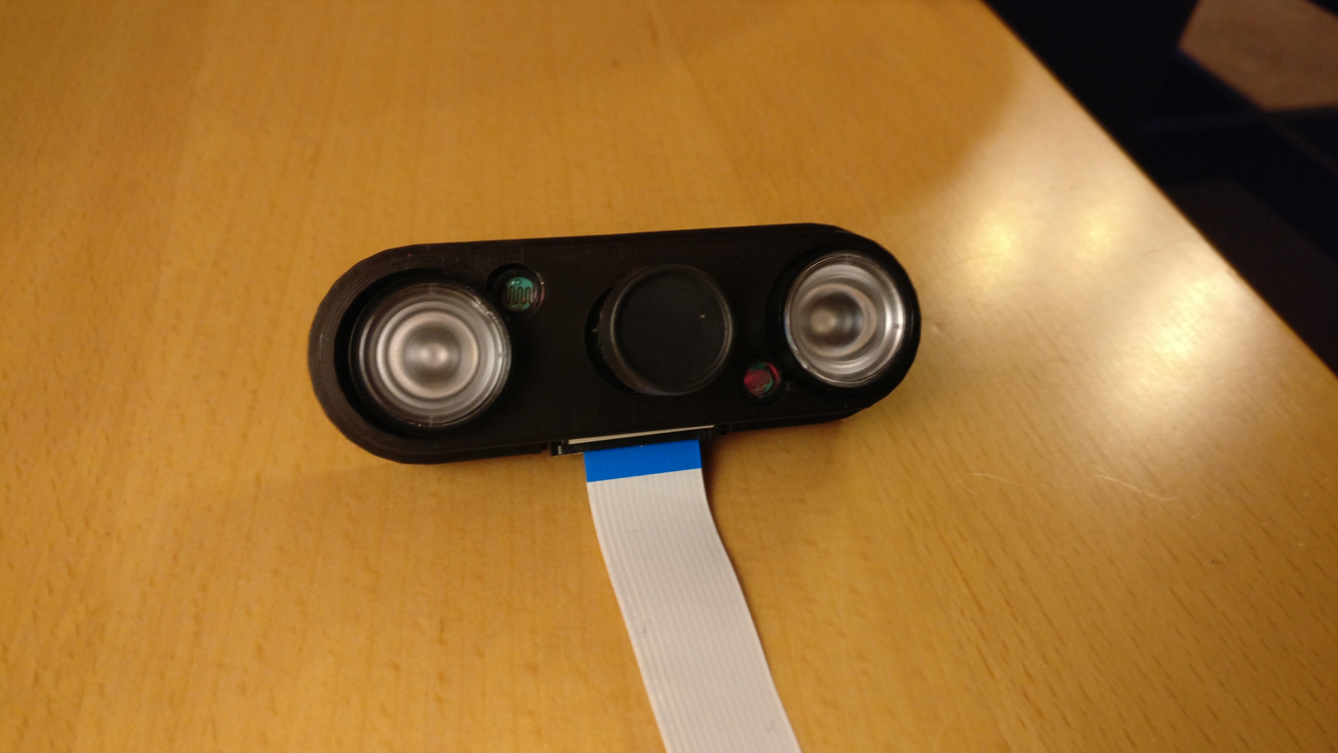 Raspberry Pi Night Vision Camera Mount (incl. Infrared spots) by