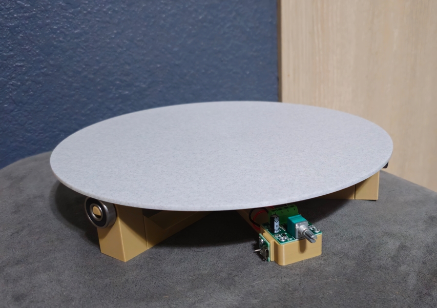 YAMPT - Yet another motorized photo turntable