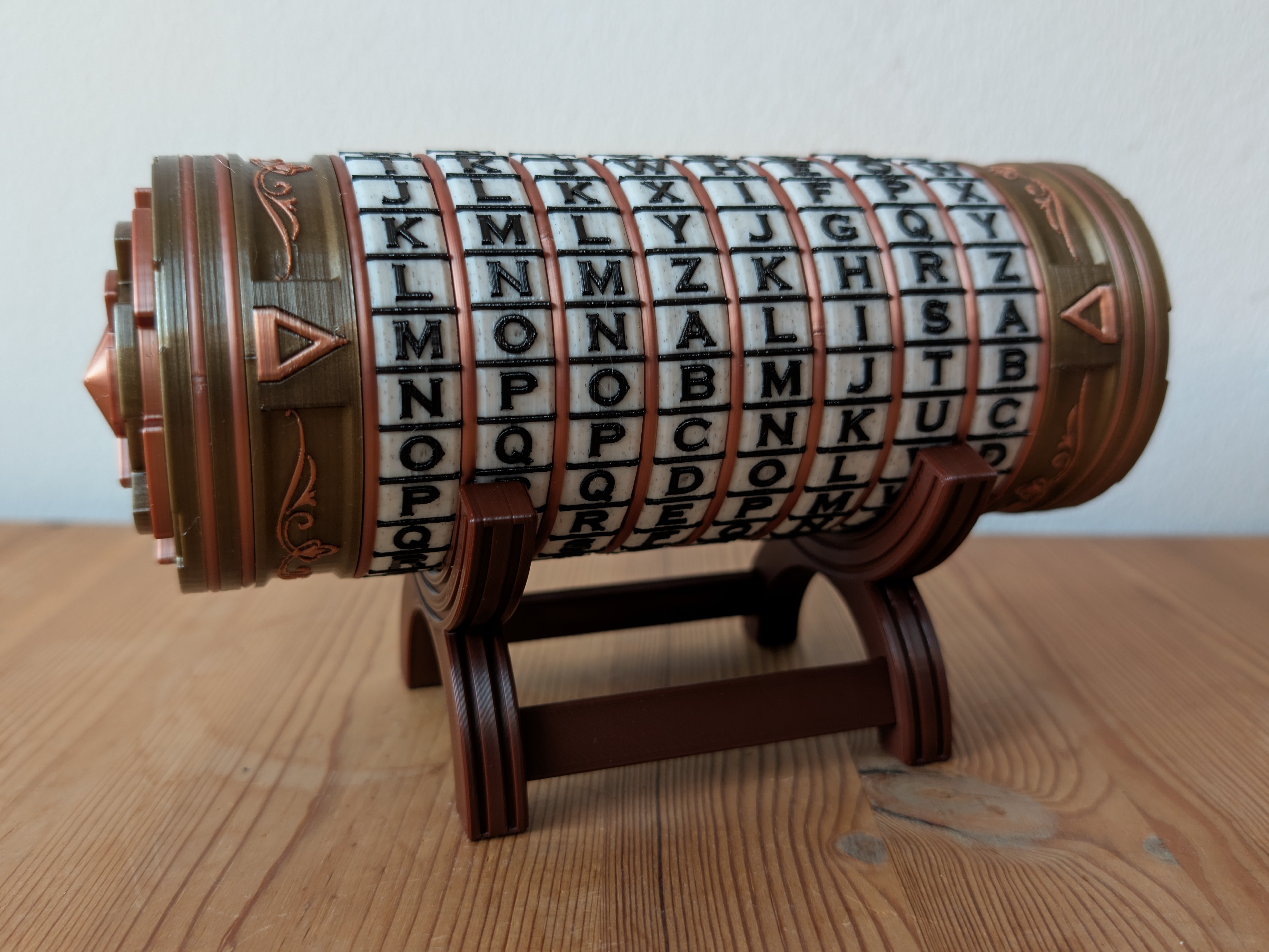 Cryptex holder