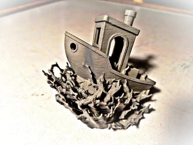 Benchy in the storm
