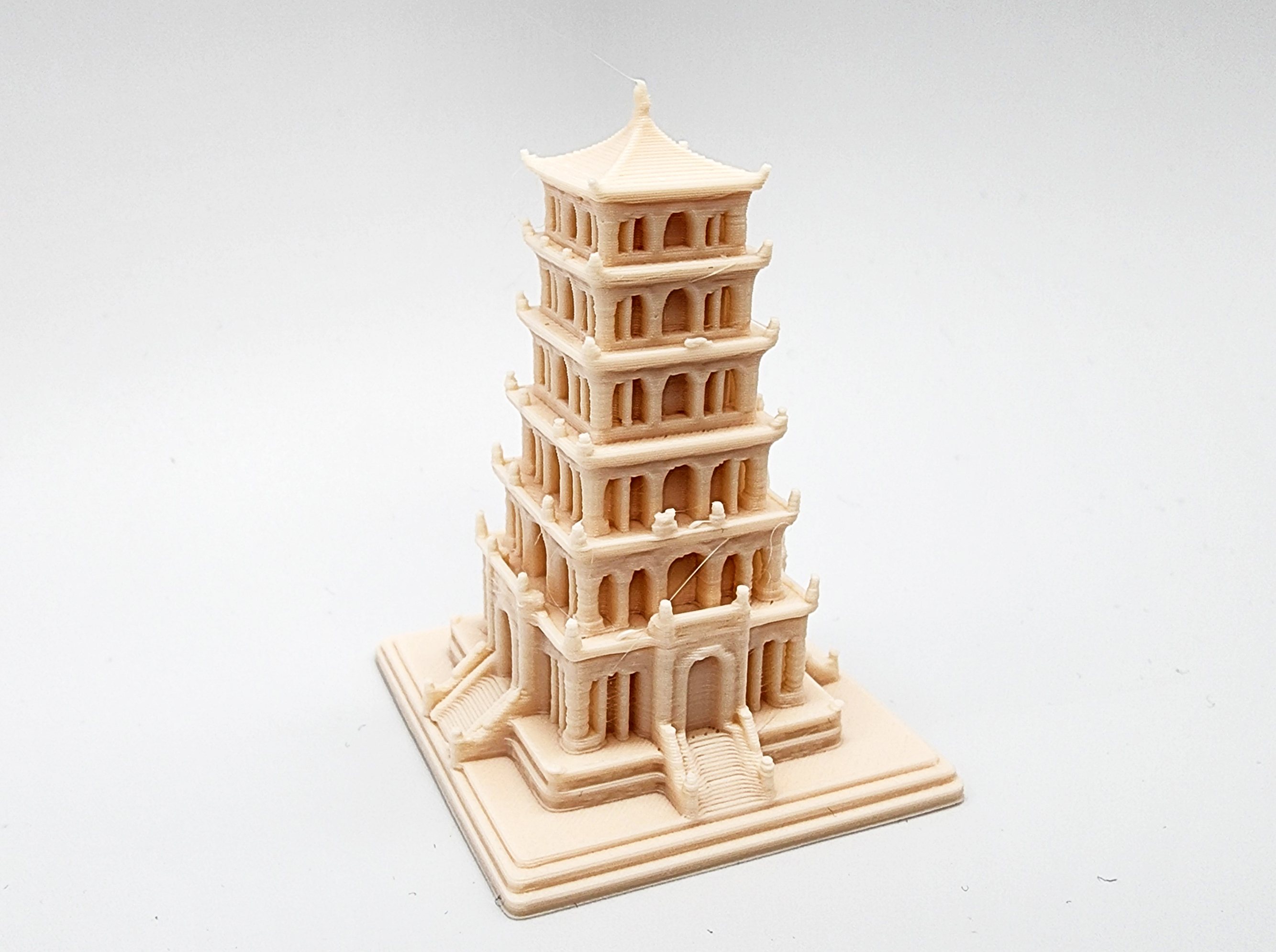 6 Story Tower Miniature - No Supports