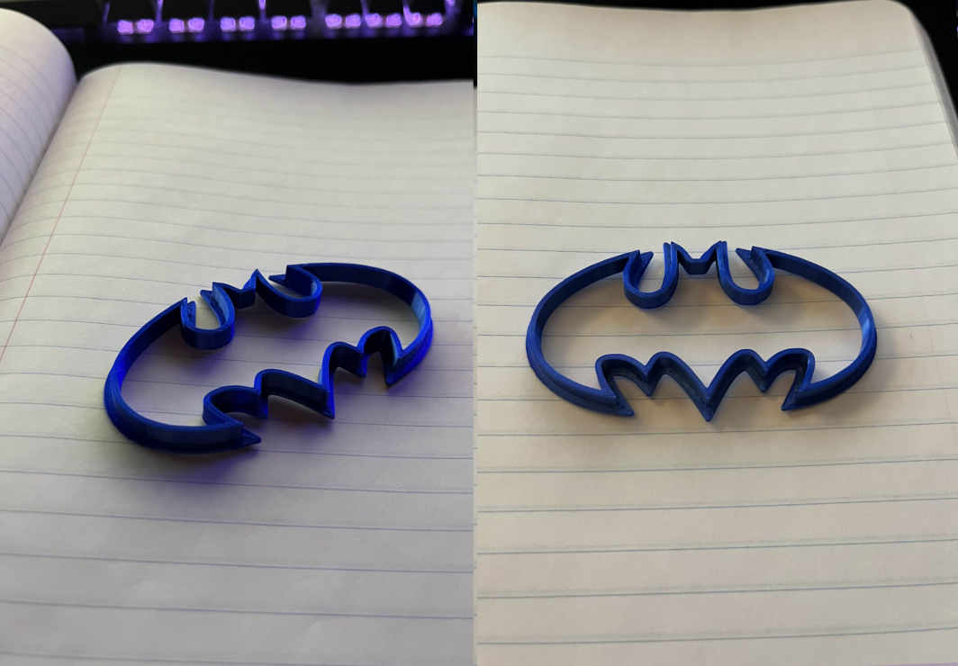 1989 Batman Logo Cookie Cutter