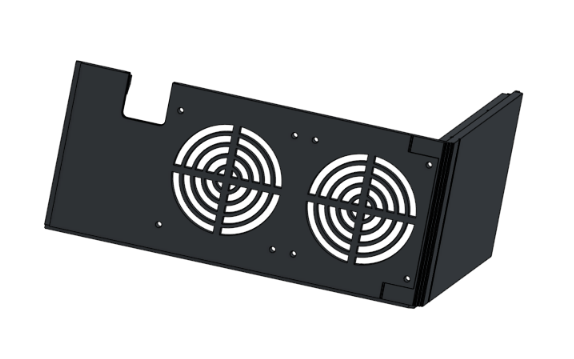 Sovol SV08 Max 150mm ZZ Tophat - 2 x Fan