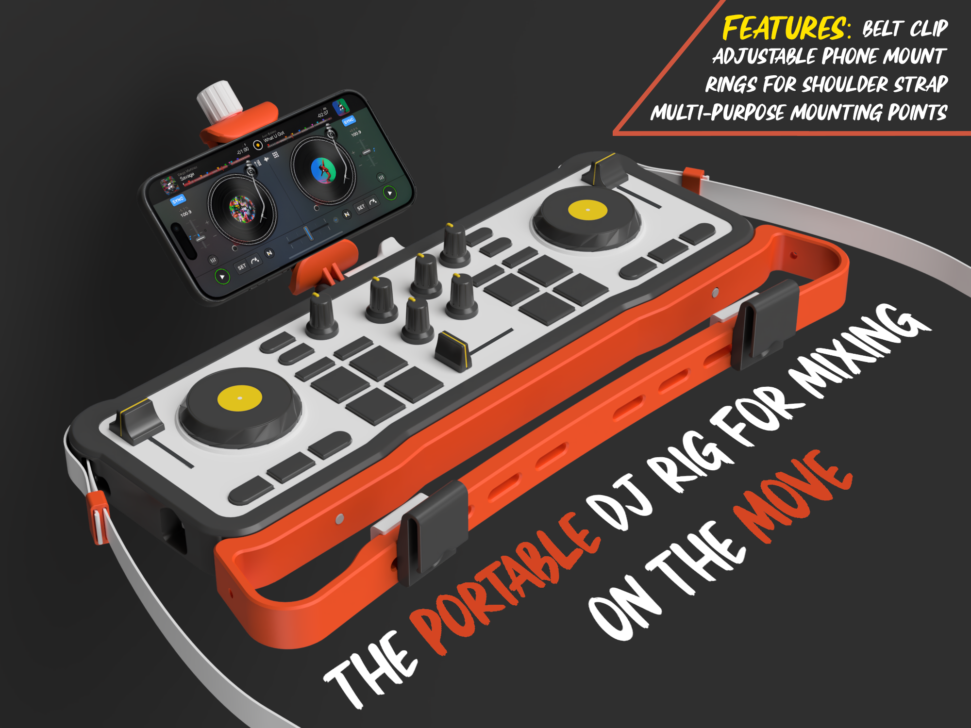 The Portable DJ Rig for Mixing on the Move!  -for DJ Control Mix-