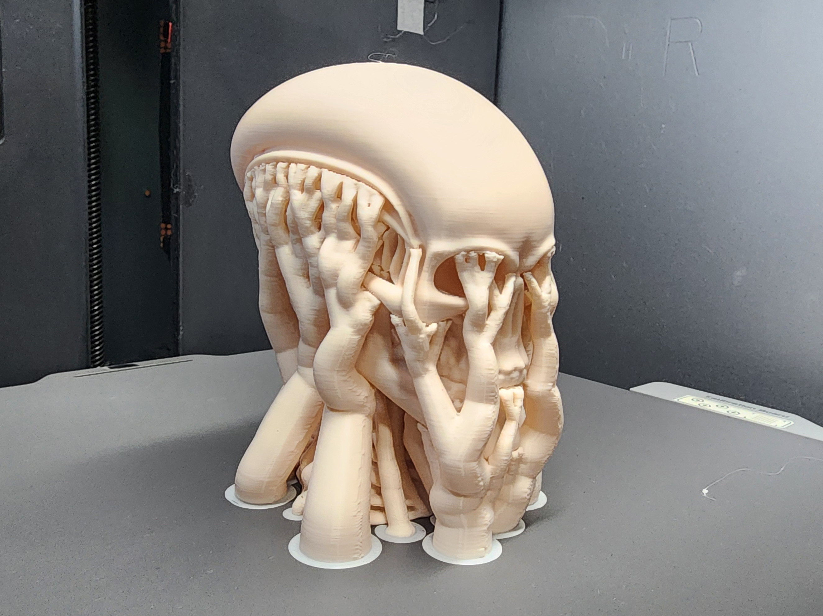 Miniatura 5 do modelo 3D Skeletal Alien Bust