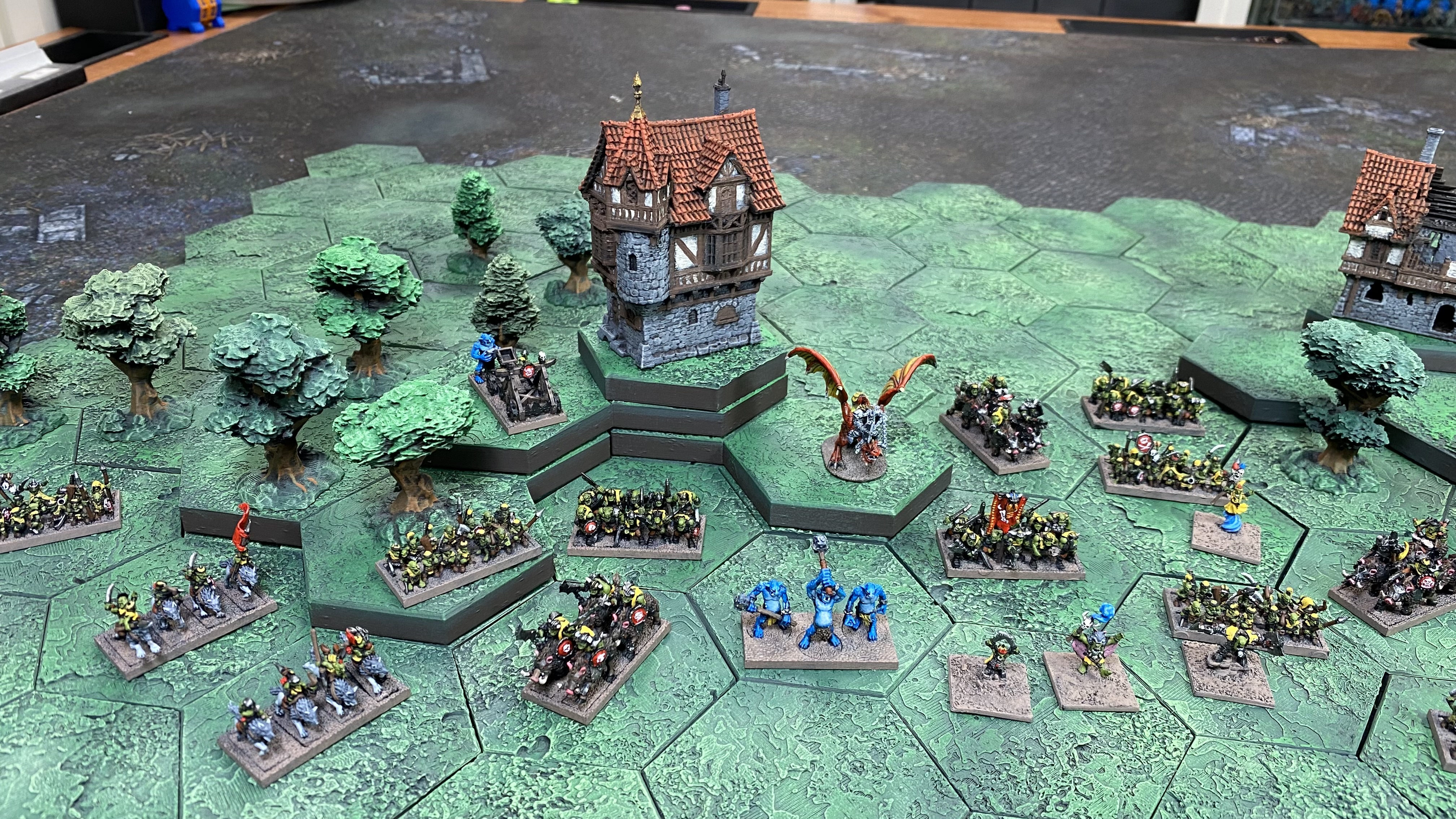 3D Board for Warmaster Evolution