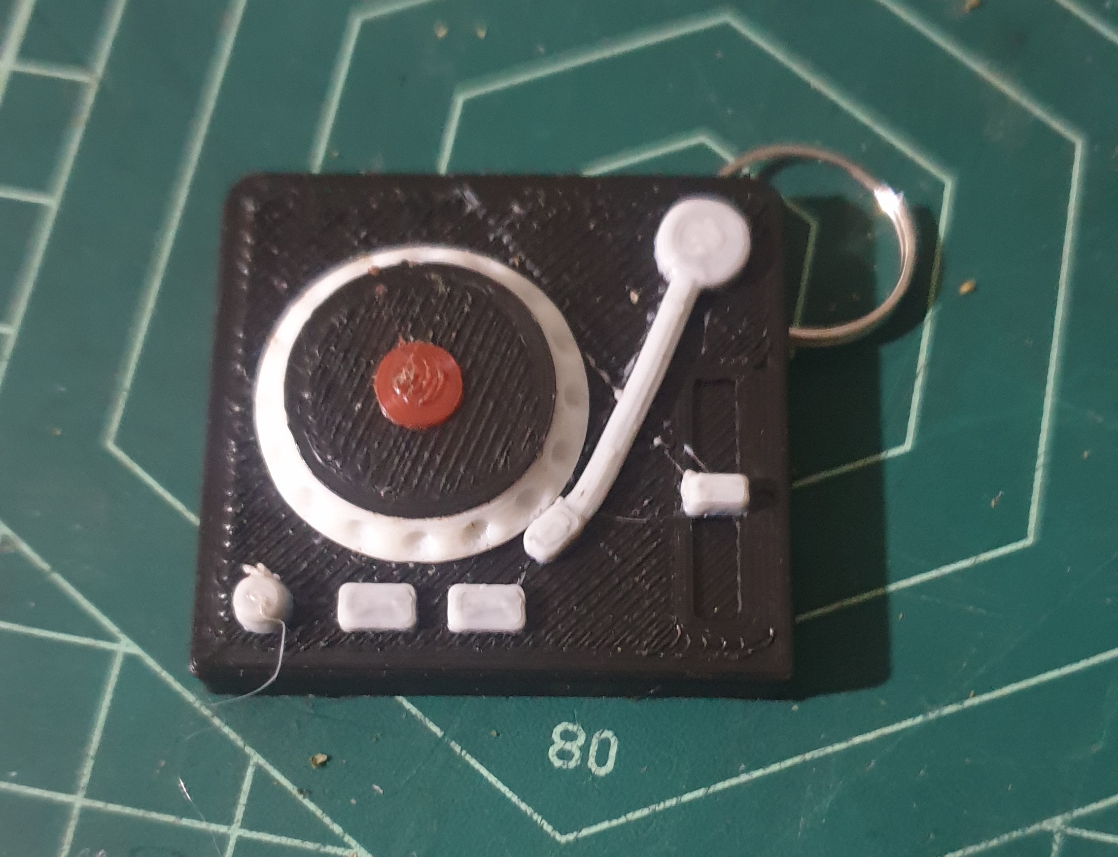 Fidget DJ-Vinyl Controller Keychain
