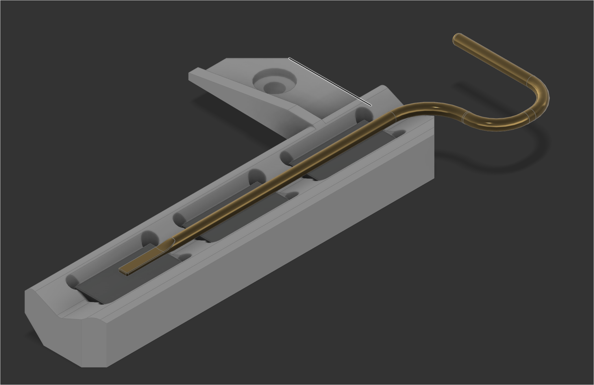 Interior door key holder — miniatura 4
