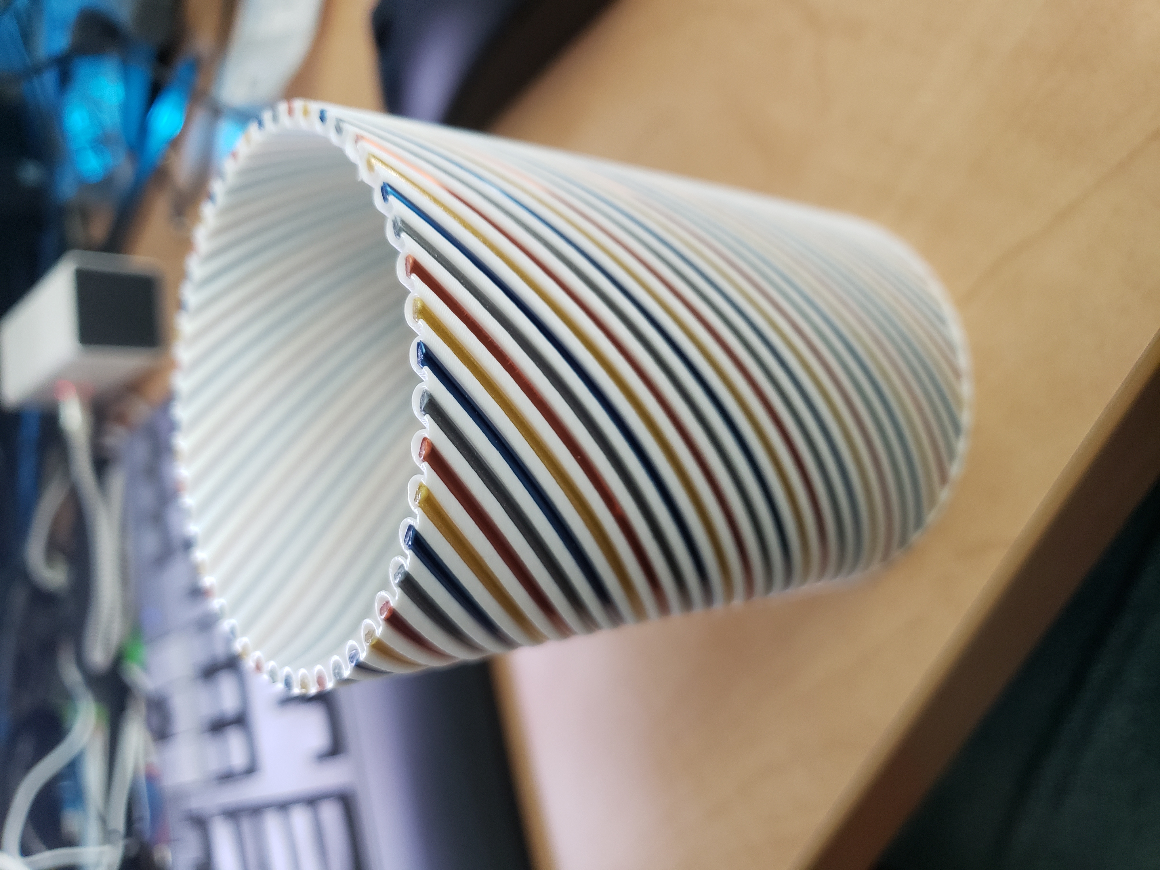 Filament Accent Spiral Pen Cup - 2.85 Filament