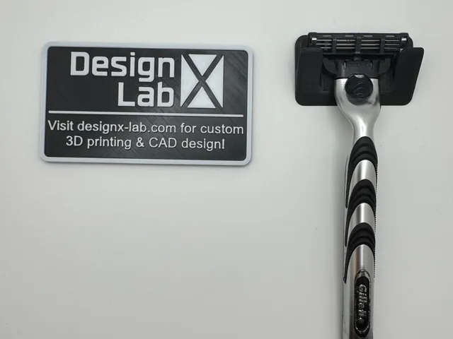 Wall Mount Razor Holder - designx-lab.com