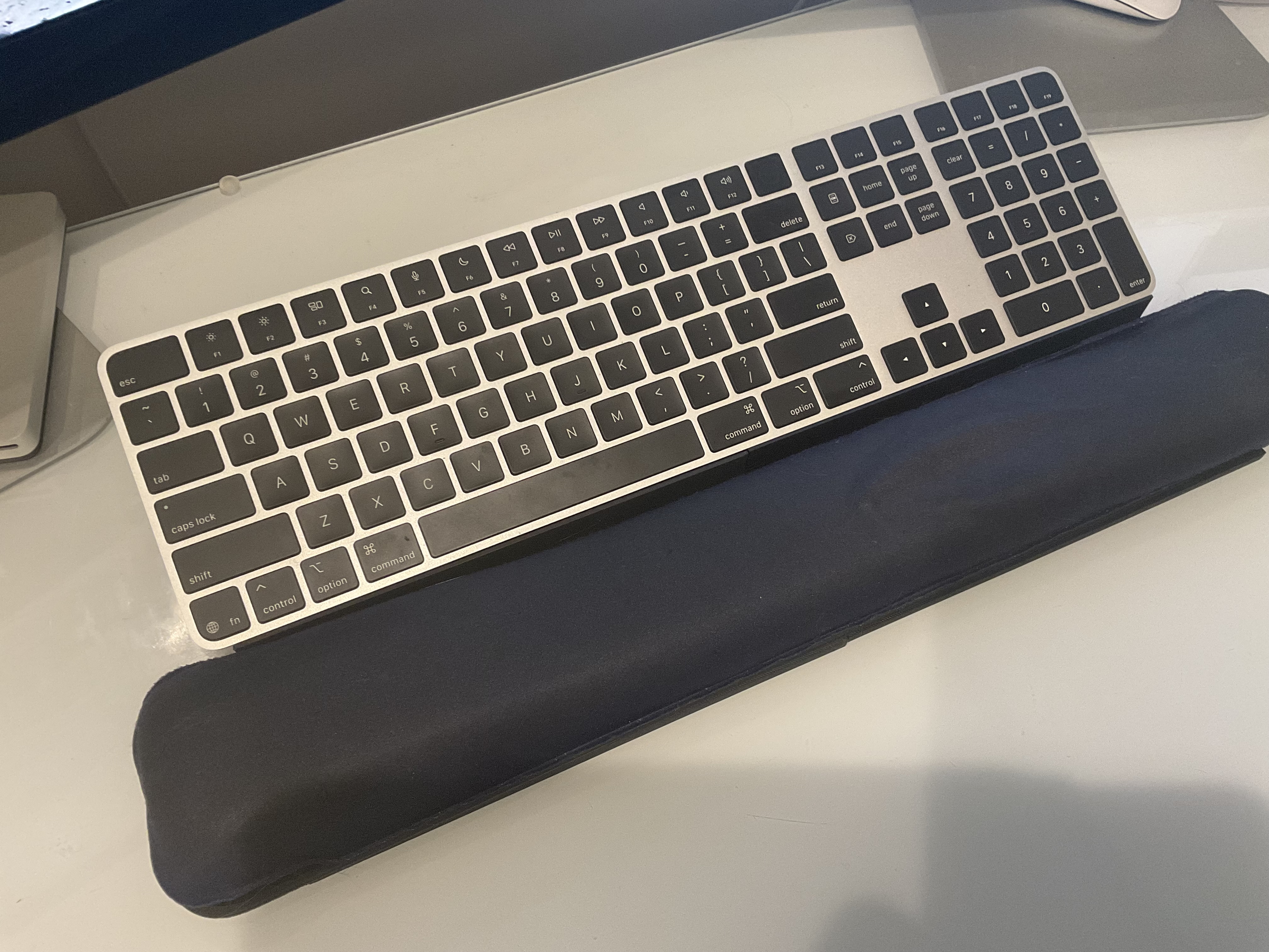 Angled Keyboard Rest