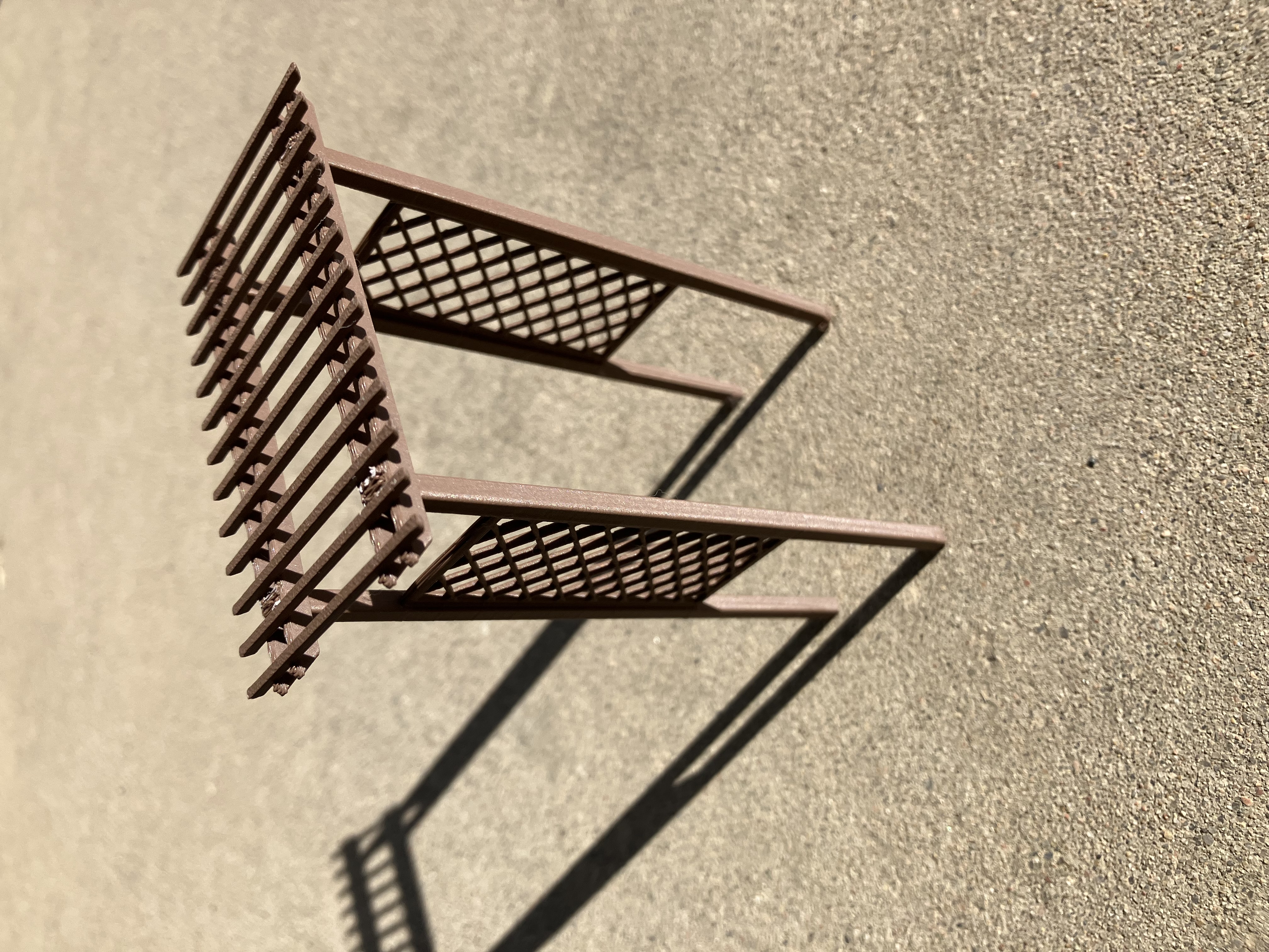 Garden Arbor for dollhouse/scale model 1:24