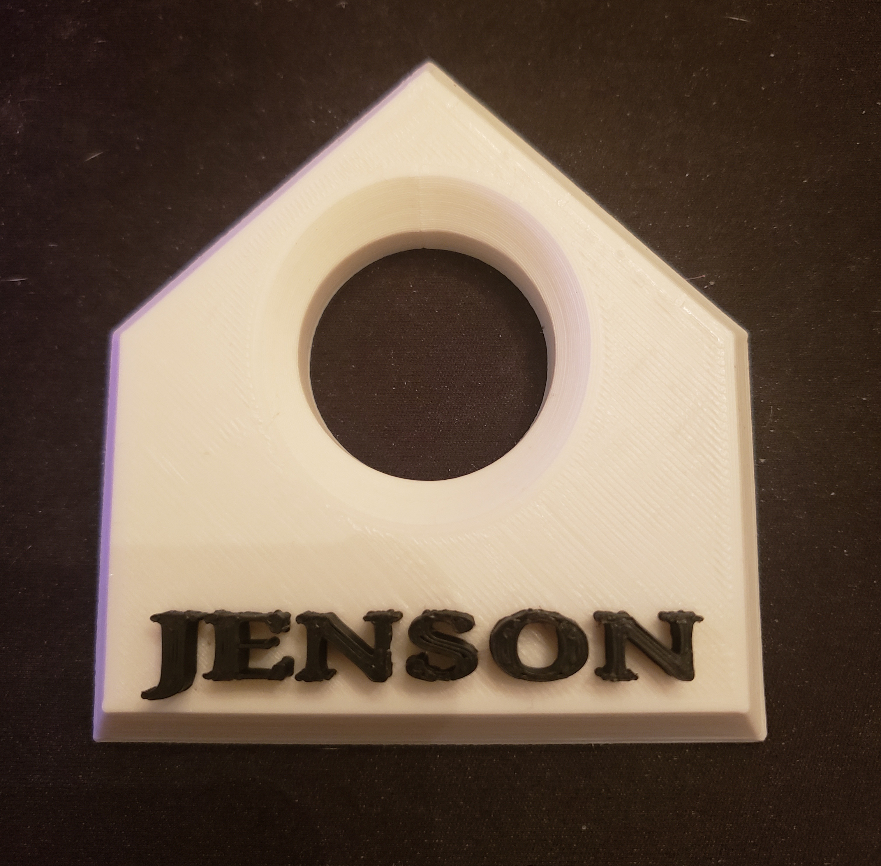 Home Plate Baseball Display Stand