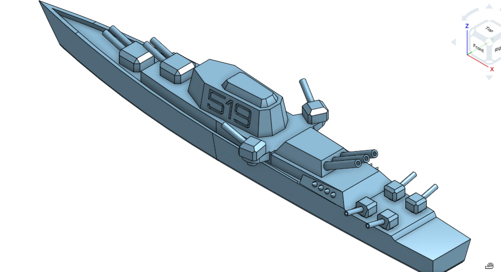 USS Duncan Battleship