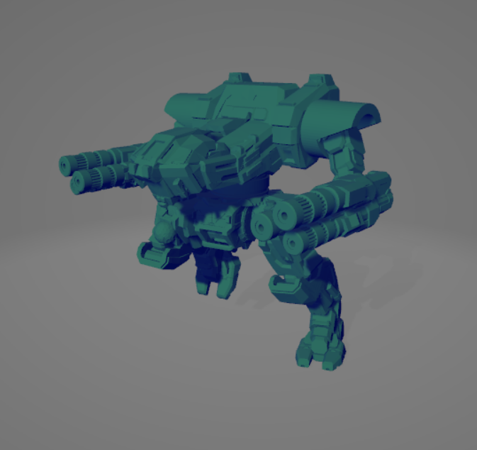 X-23 Djinn Frankenmech Kitbash