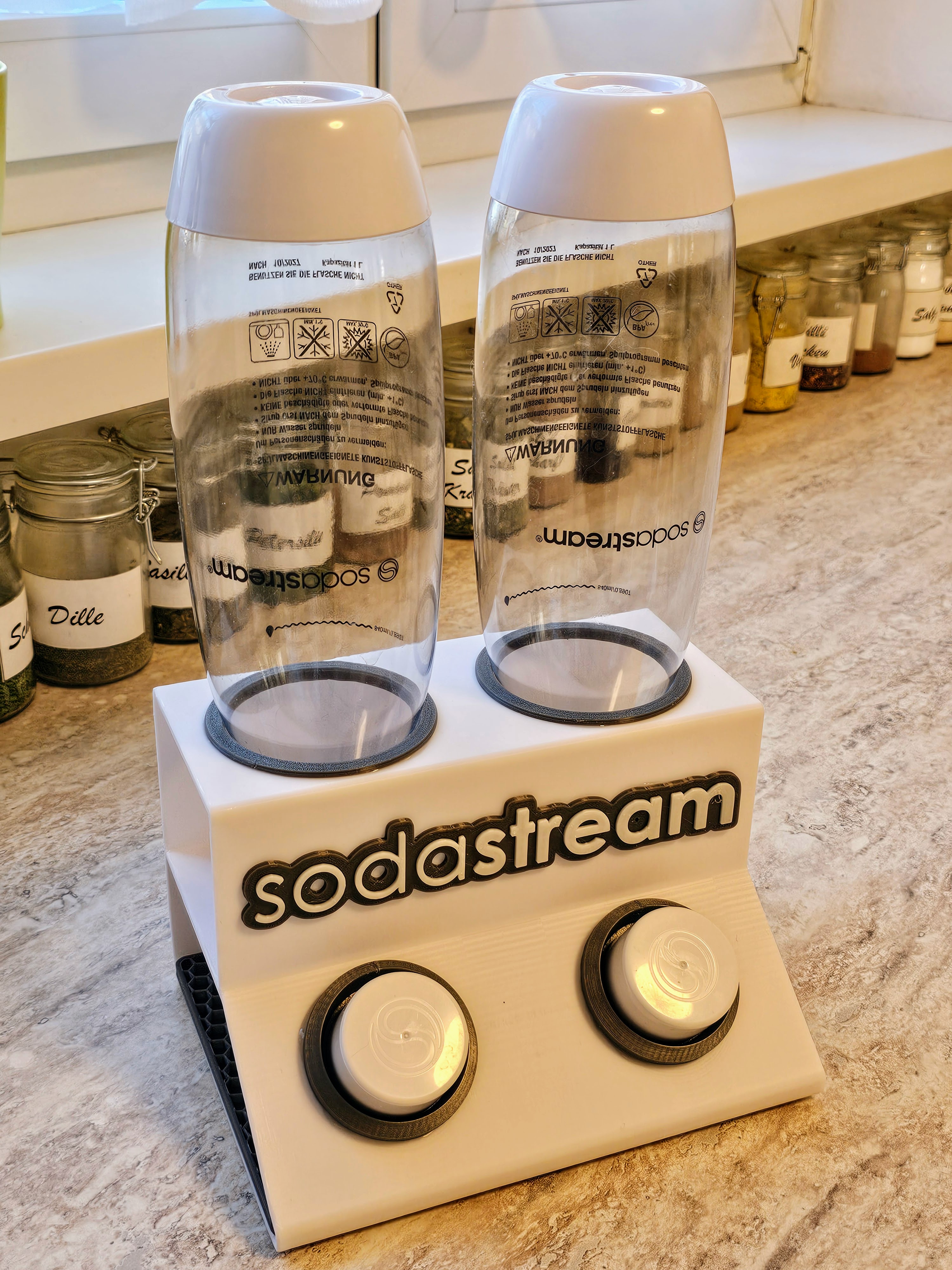Abtropfhalter Kunststofflaschen Sodastream