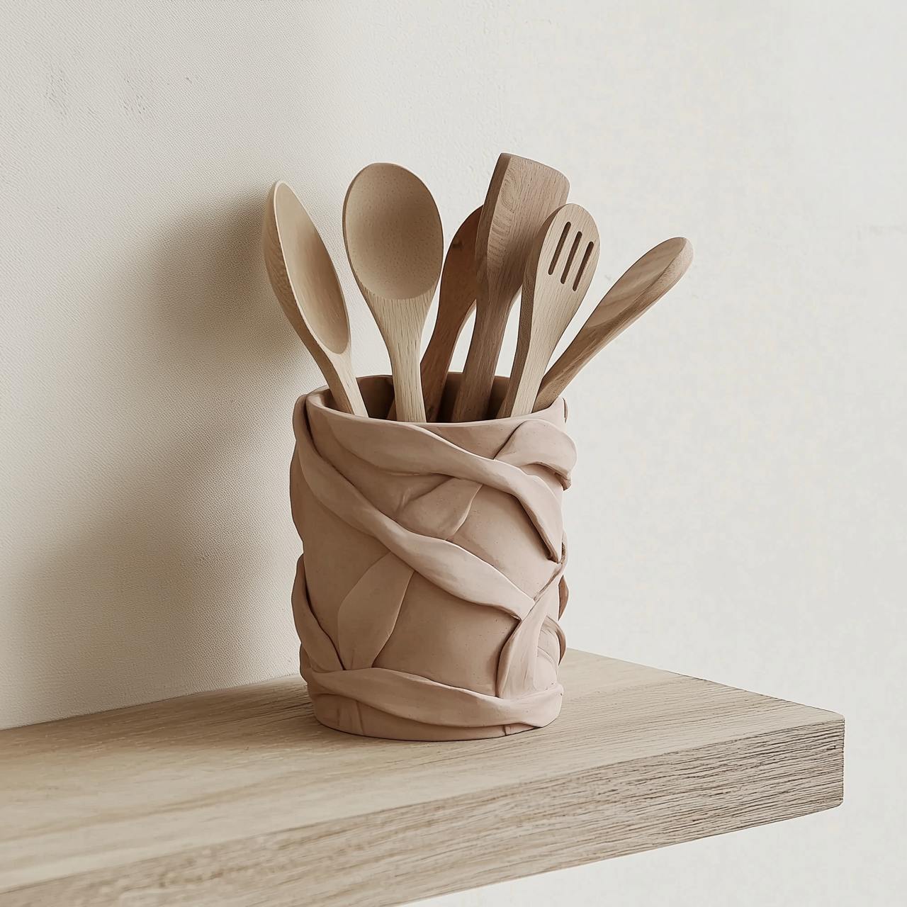 Clay Weave Holder