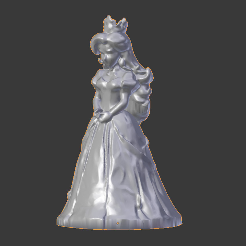 Princess Figurine Miniature (NoSupport) FDM