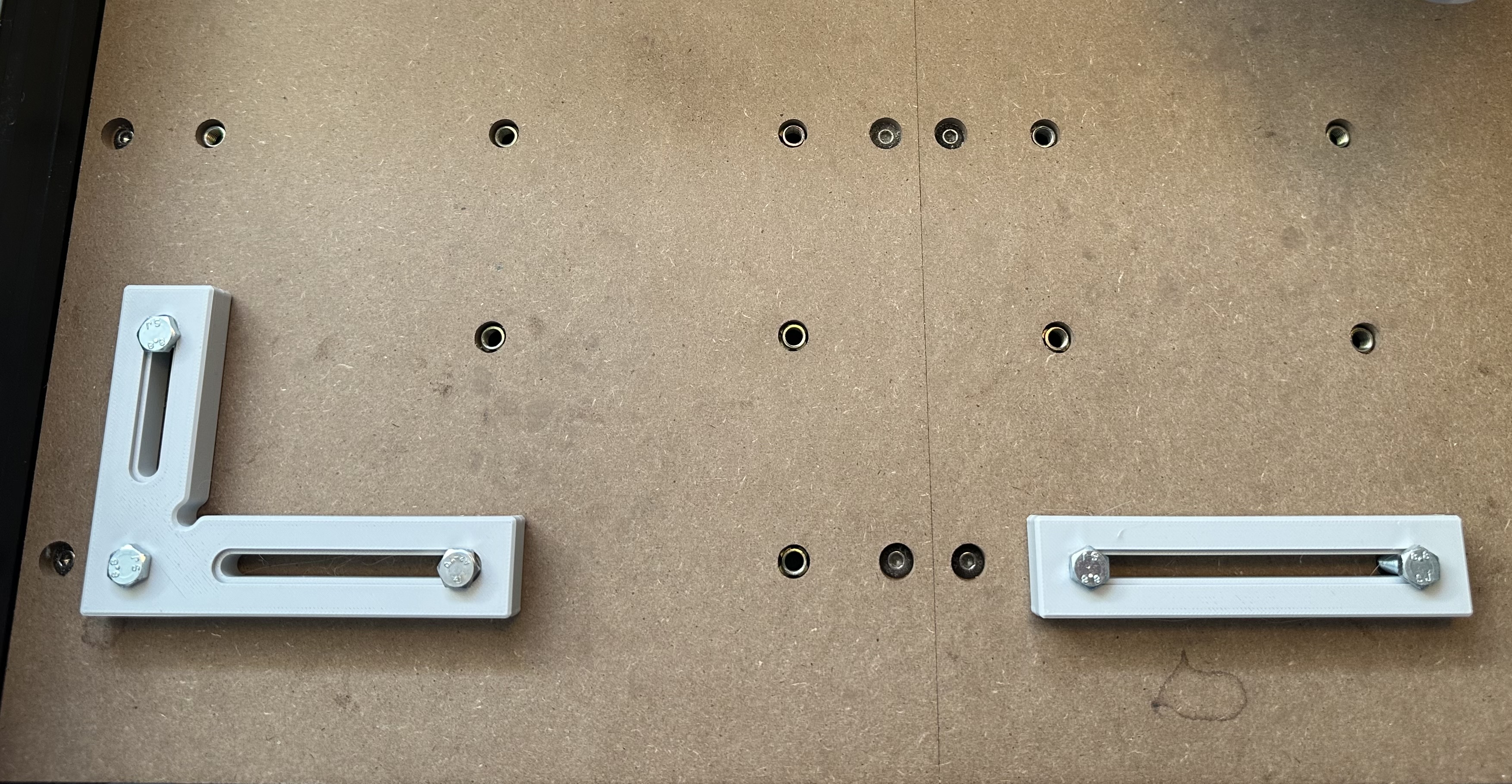 Corner and side reference blocks for TTC-450 CNC