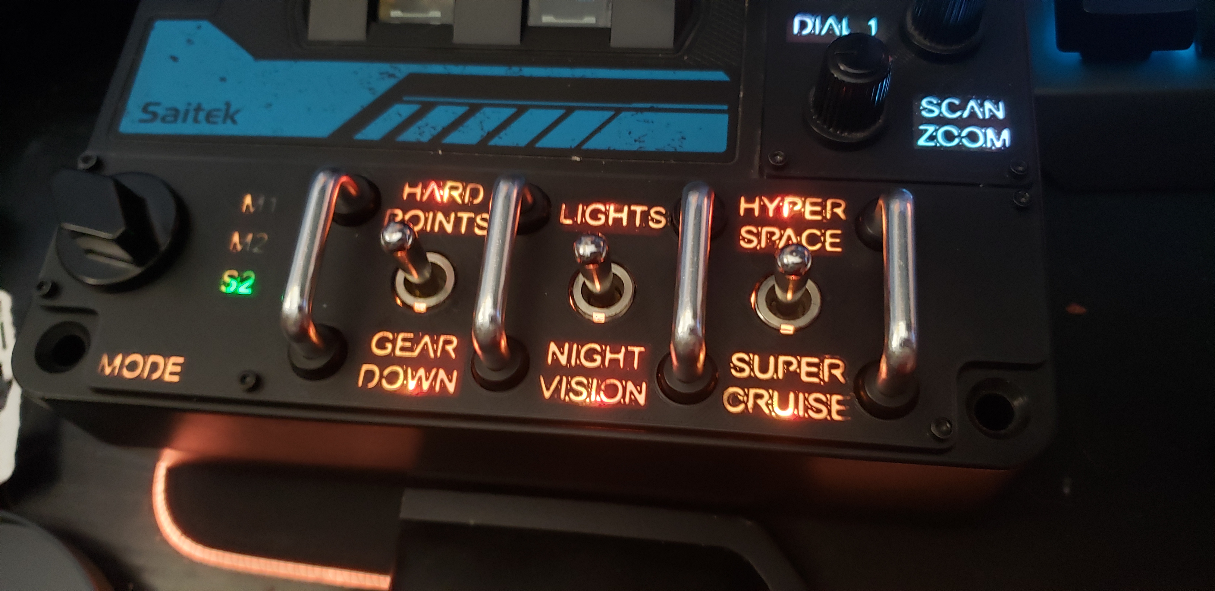 x56 HOTAS faceplates for Elite: Dangerous