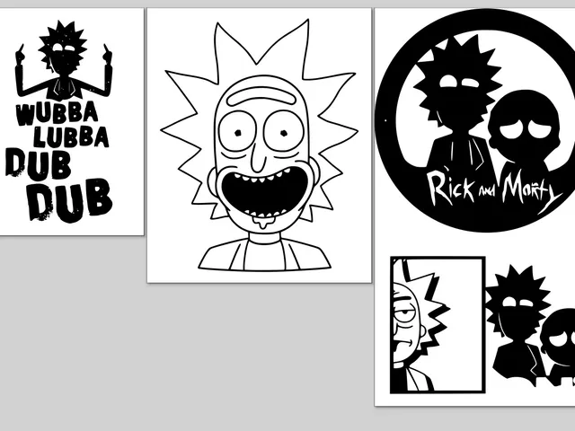 Rick And Morty Wall Art Collection (4 models)