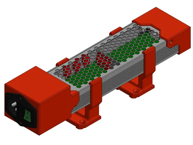 Meanwell UHP-350-24 mount for Ratrig V-Minion 3D Printer