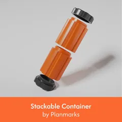 Rugged EDC Stackable Container