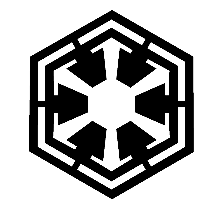Sith Empire Emblem - Wall Art - Stencil - Star Wars Fan Art