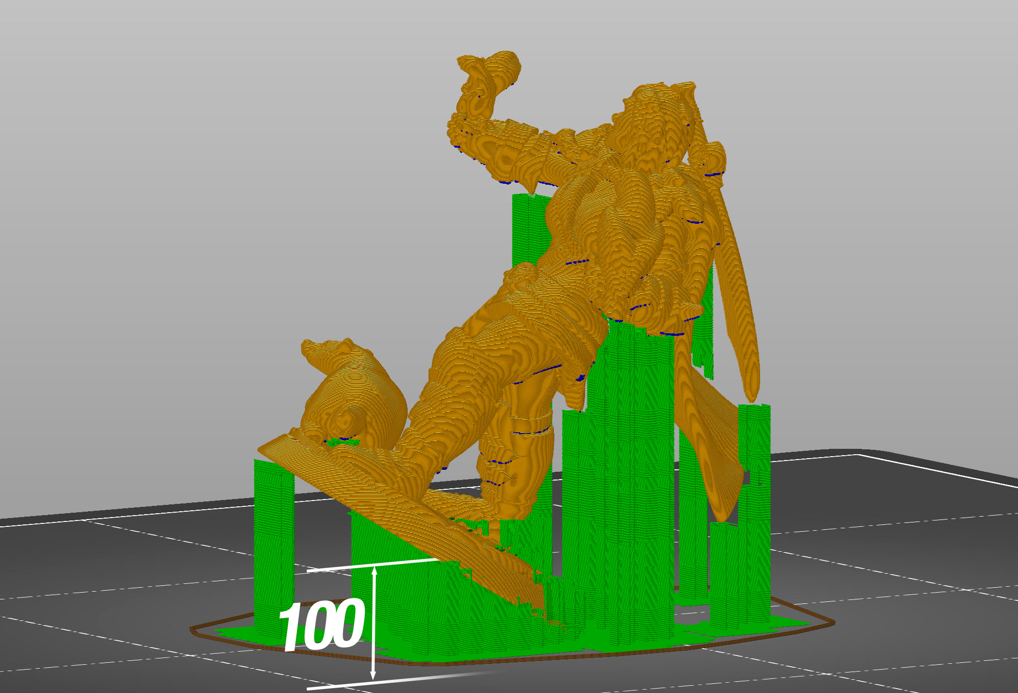 3D Tisk - podpěry