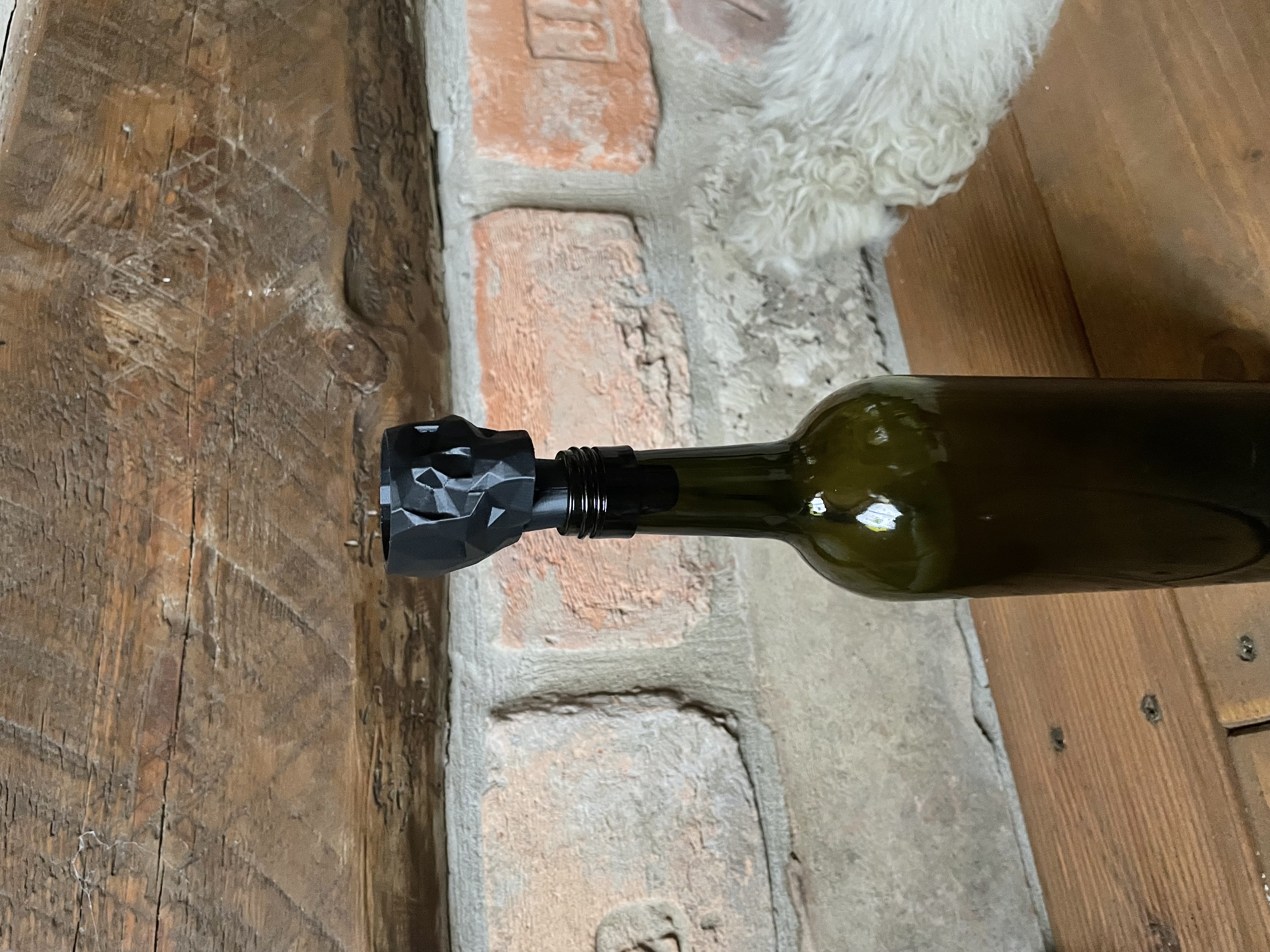 Skull plug / bottle stopper 3D model thumbnail