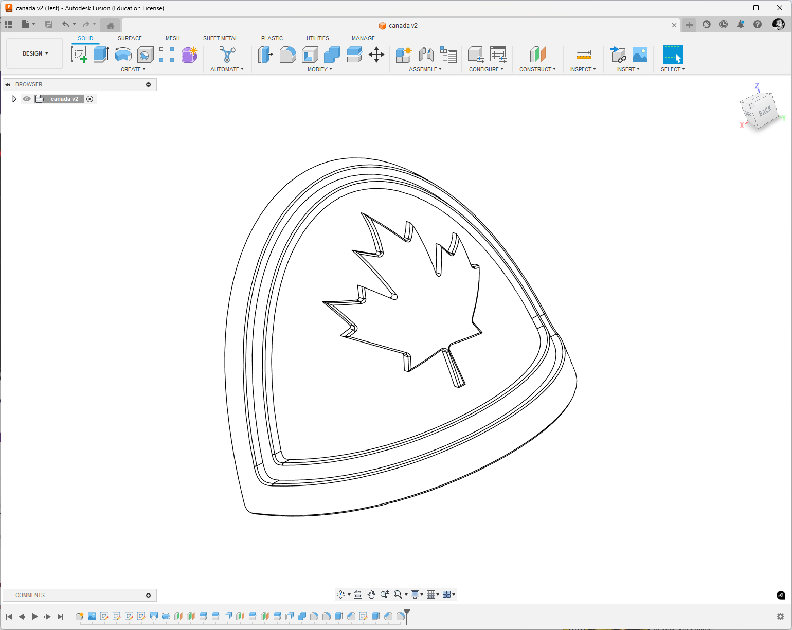 Canada leaf pauldron — miniatura 2