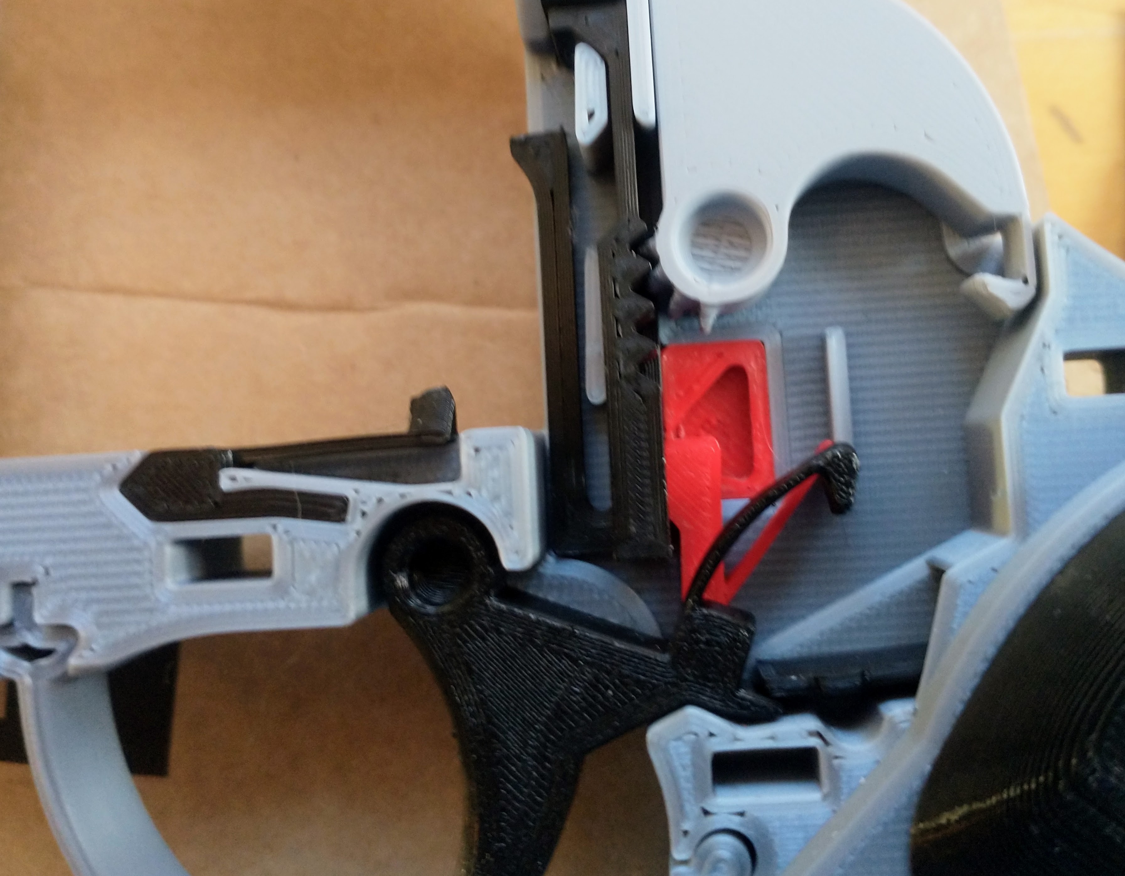 Revolver II, DeSteiner: double-action-path,  a way to print it more sturdier, for a long life!