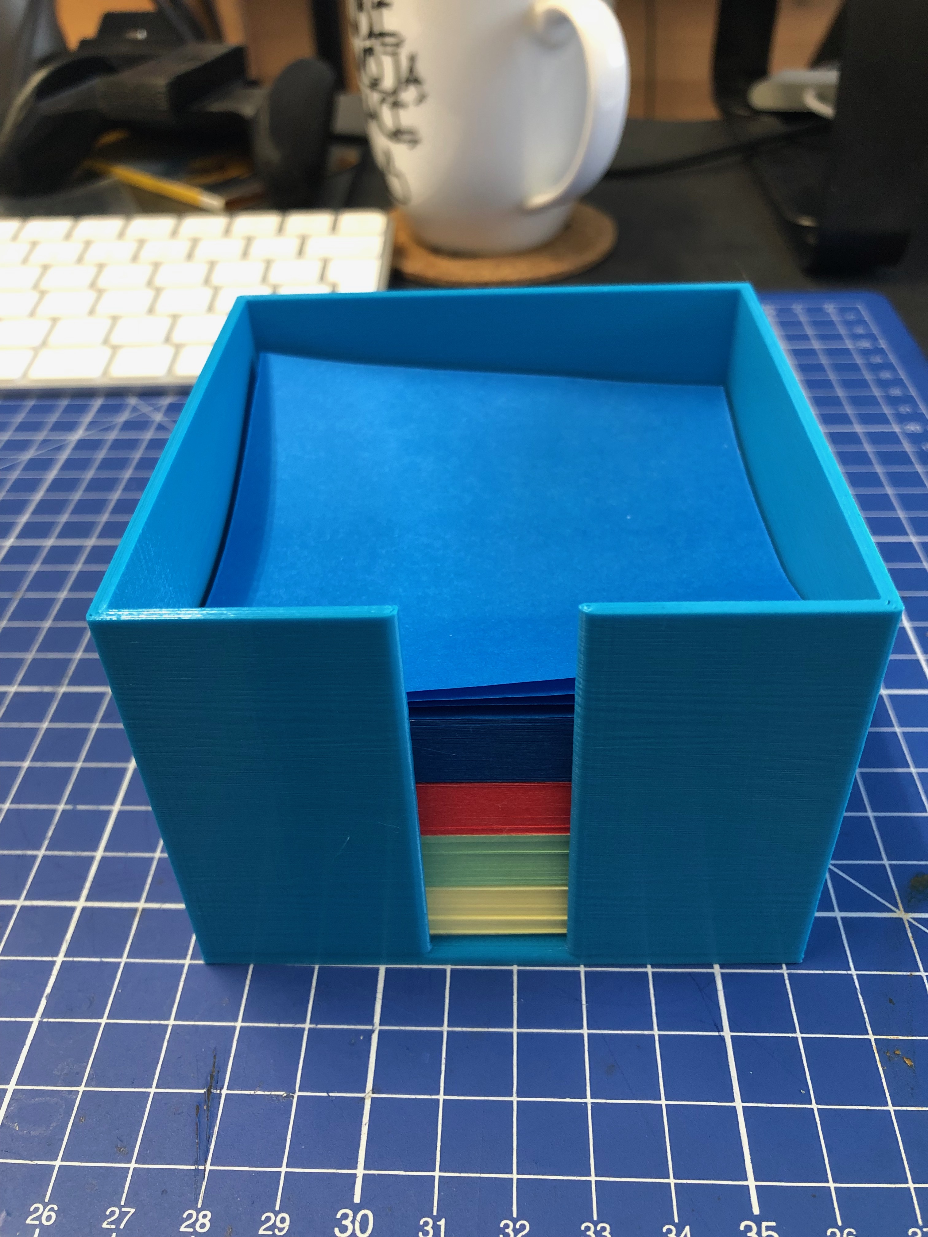 Box for sticky notes