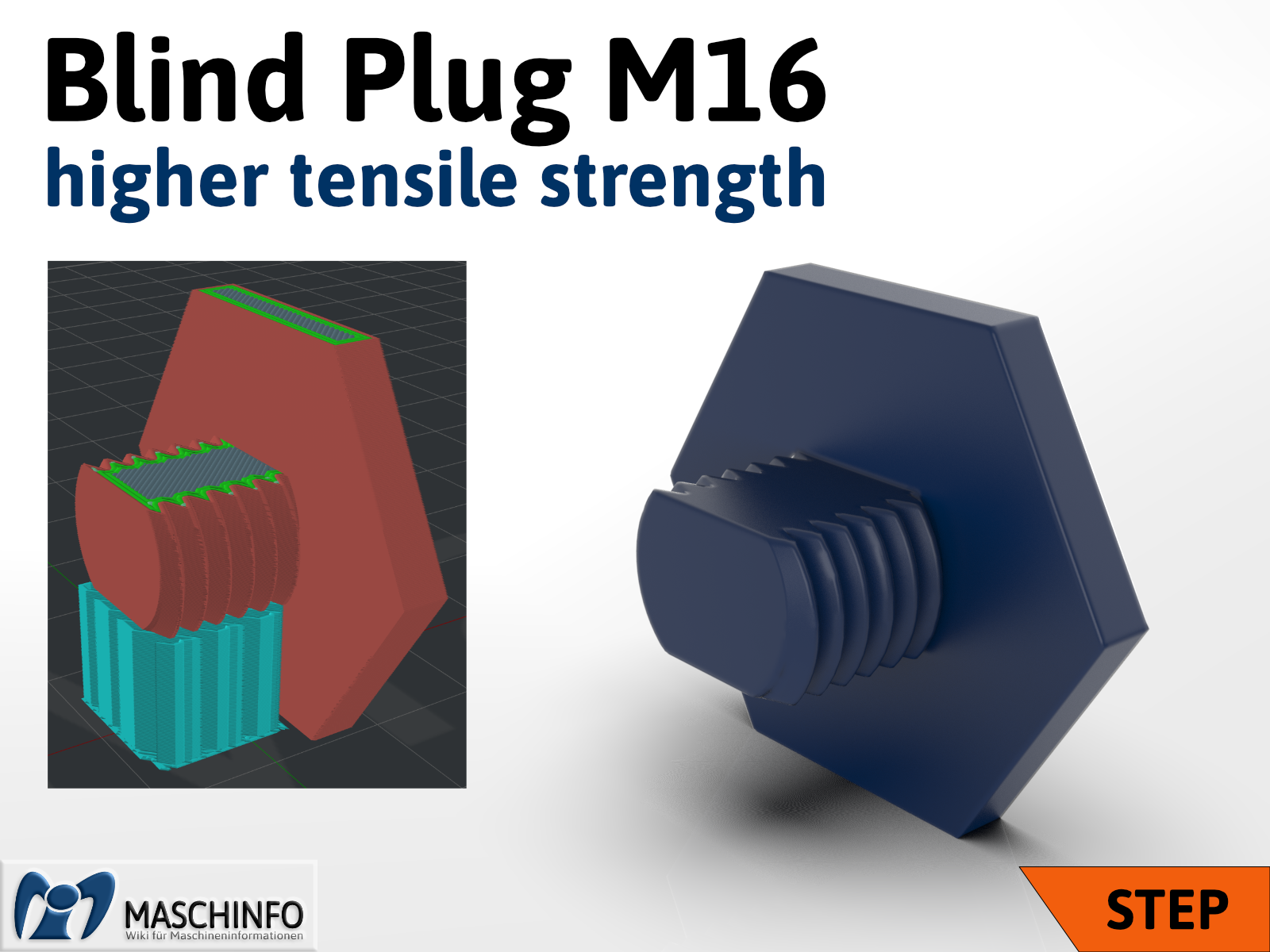 Blind Plug M16