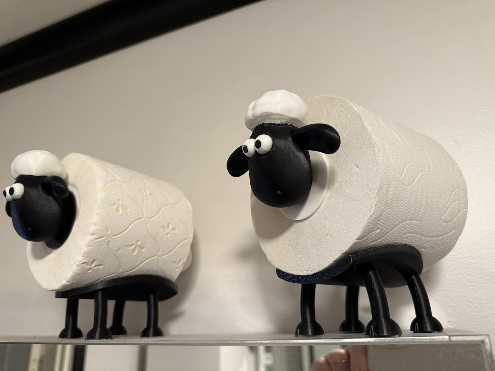 Shaun the Sheep for 37mm toilet rolls