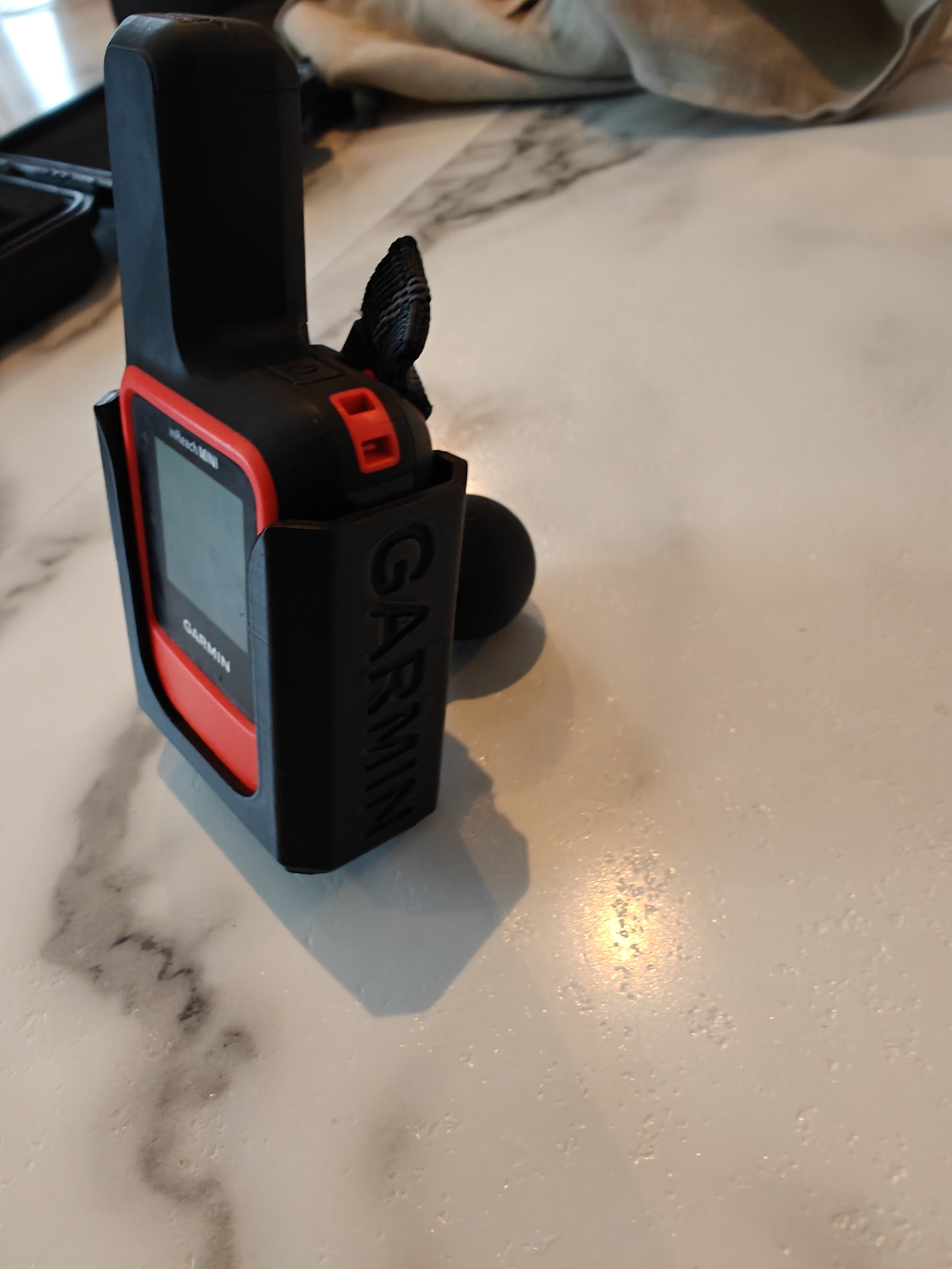Garmin Inreach mini holder with ram ball