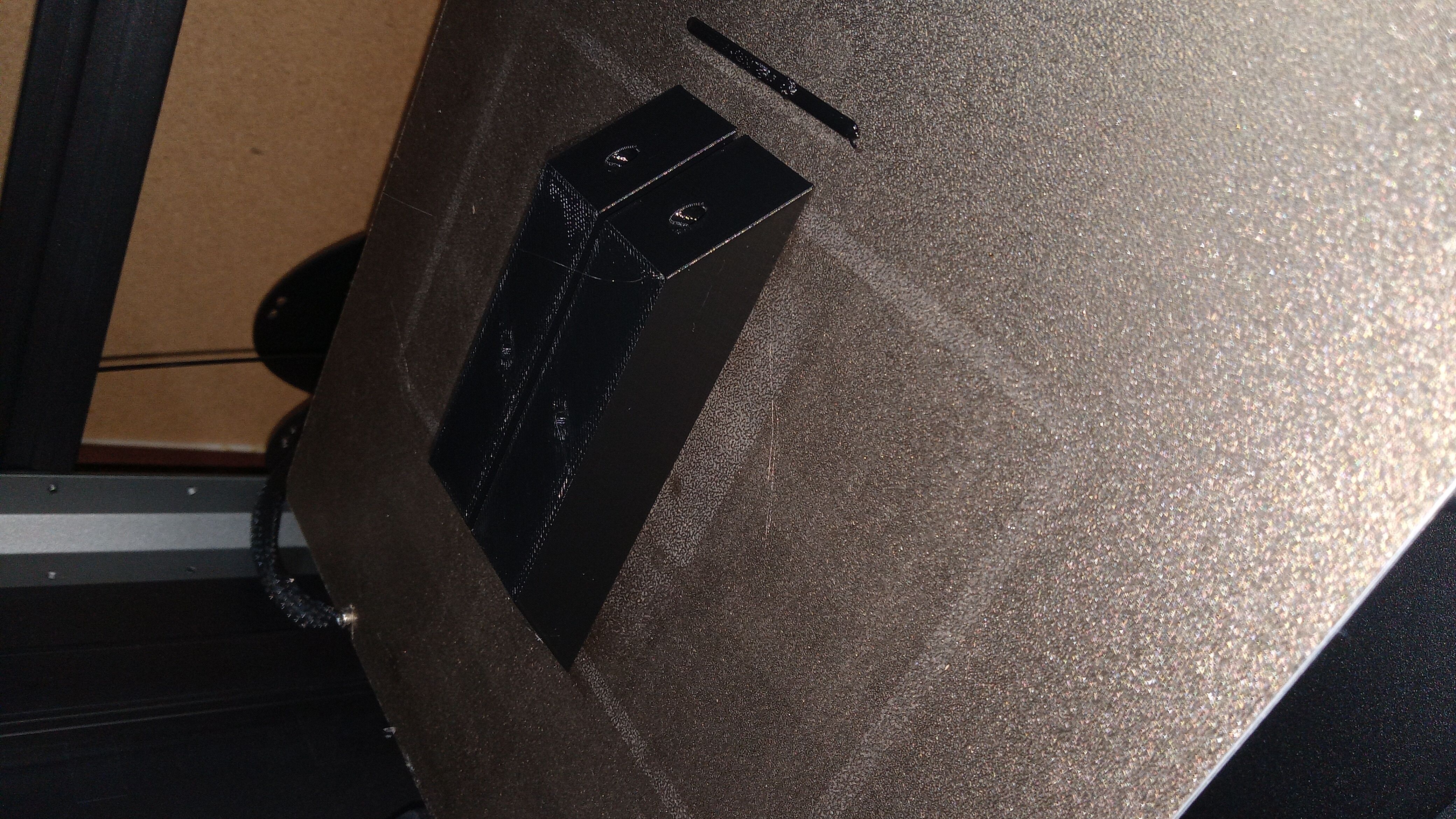 45 degree corner mount for 12" led under cabinet light (panel type)
