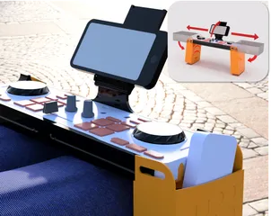 DJControl Mix: power bank holder unfolding case