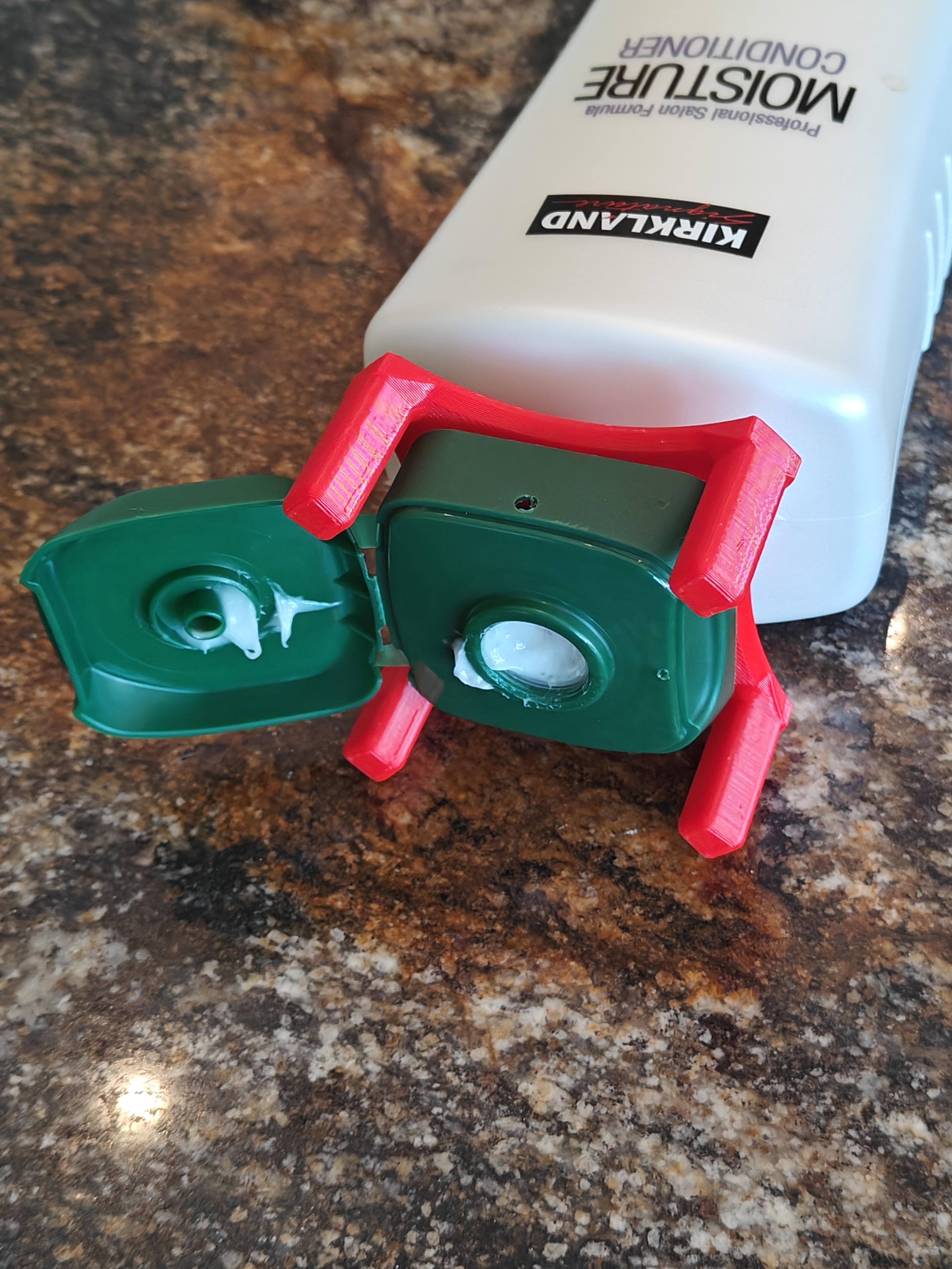 Inverted bottle dispenser stand adapter thingy
