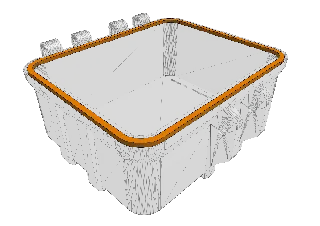 Seal for Rode Wireless Go II box