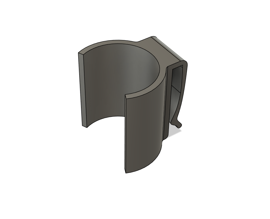 Silly shell pocket clip