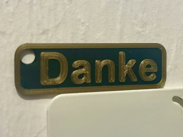 Danke Tag Multicolor