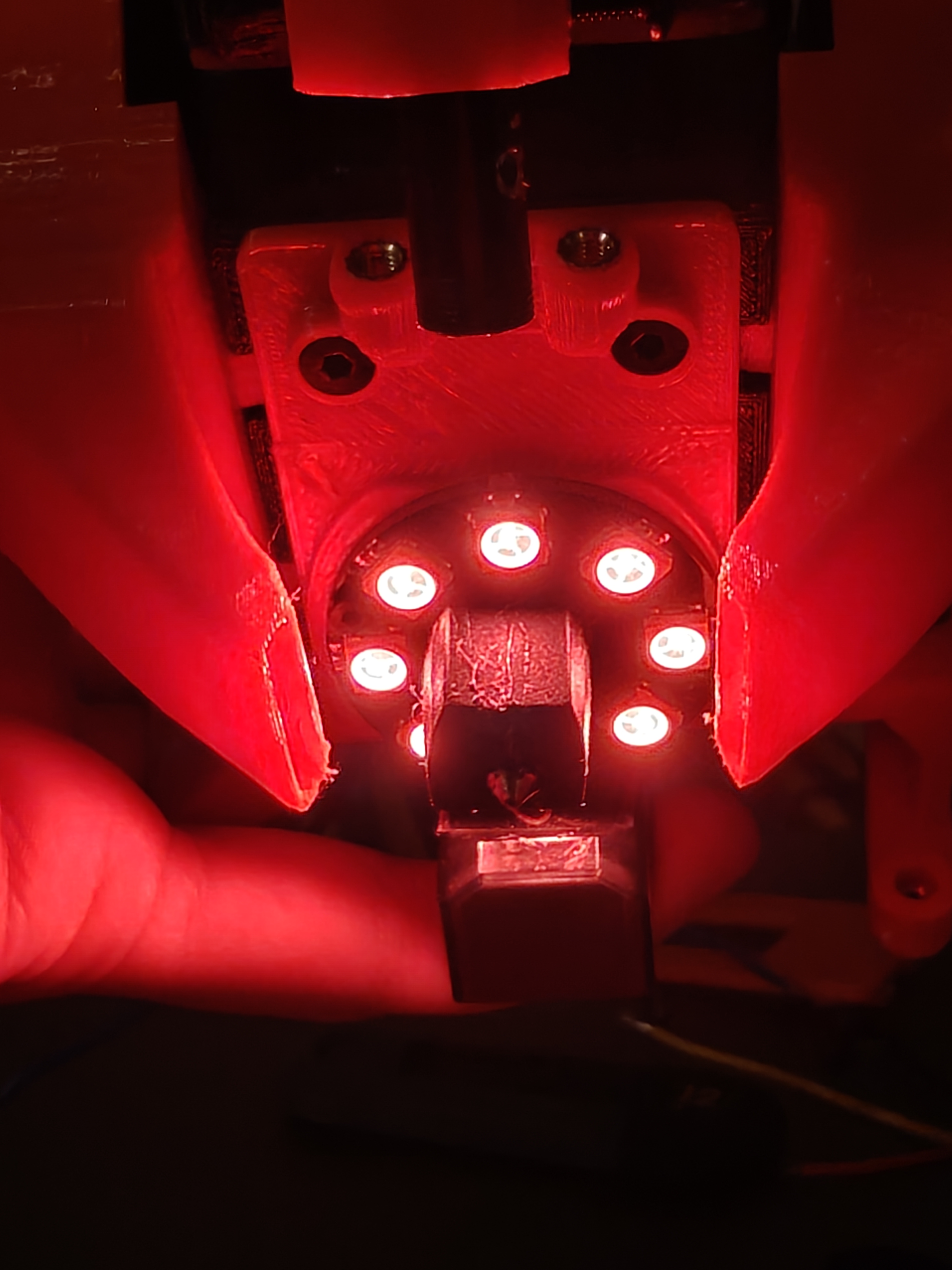 8 Bit RGB ring adapter for nozzle