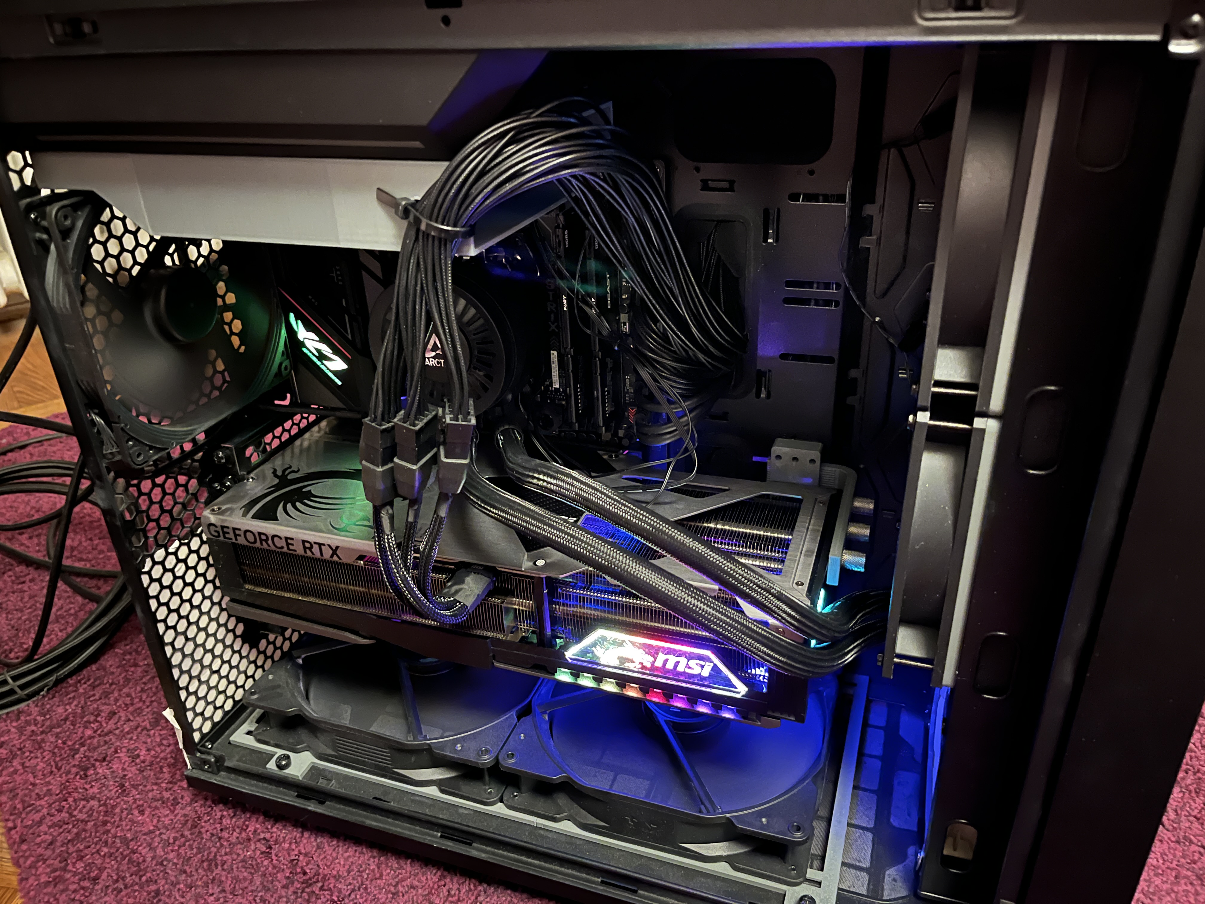 Fractal Torrent MSI 5090 Vanguard GPU support