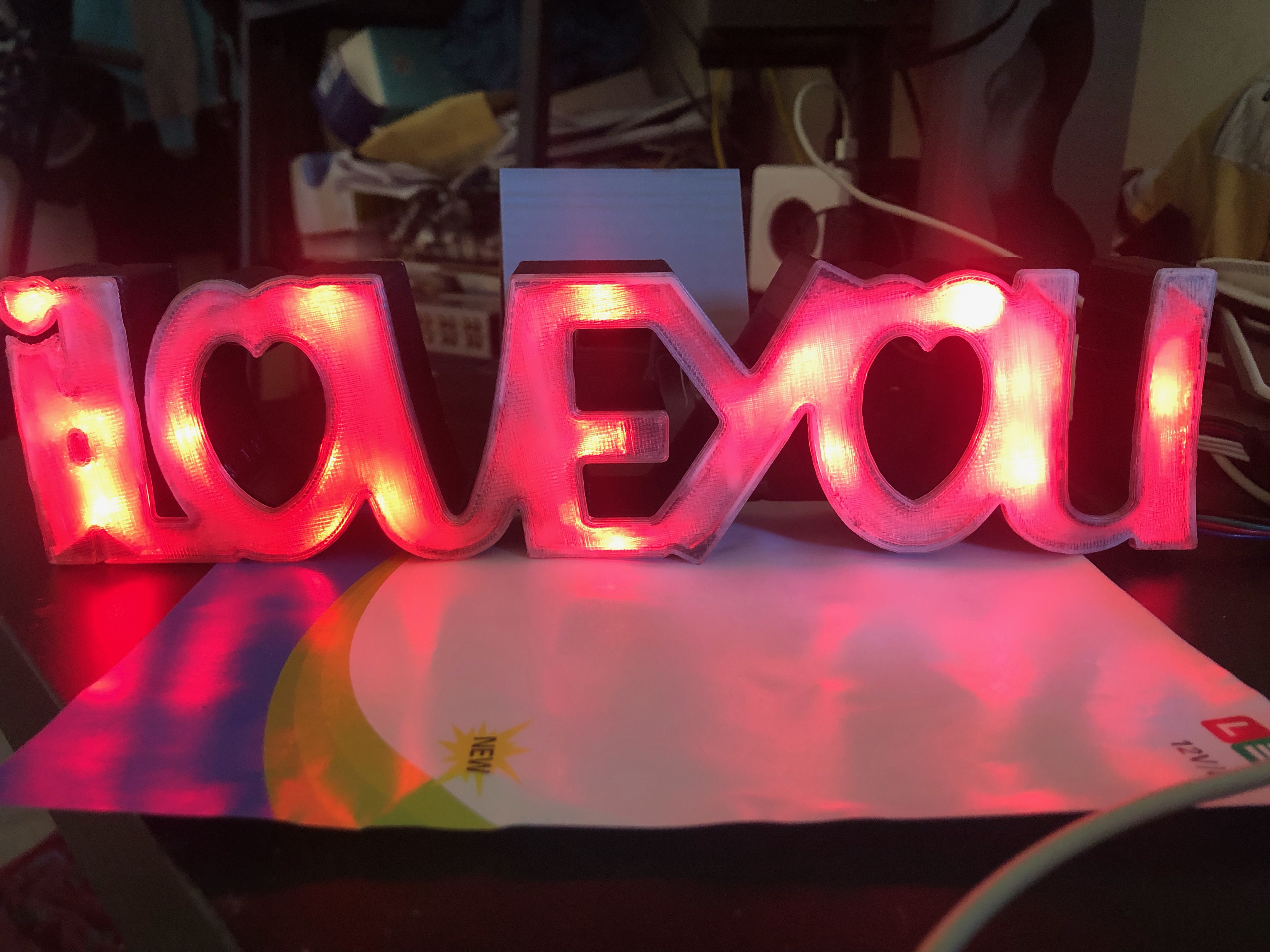 LED Display for Valentine's Day