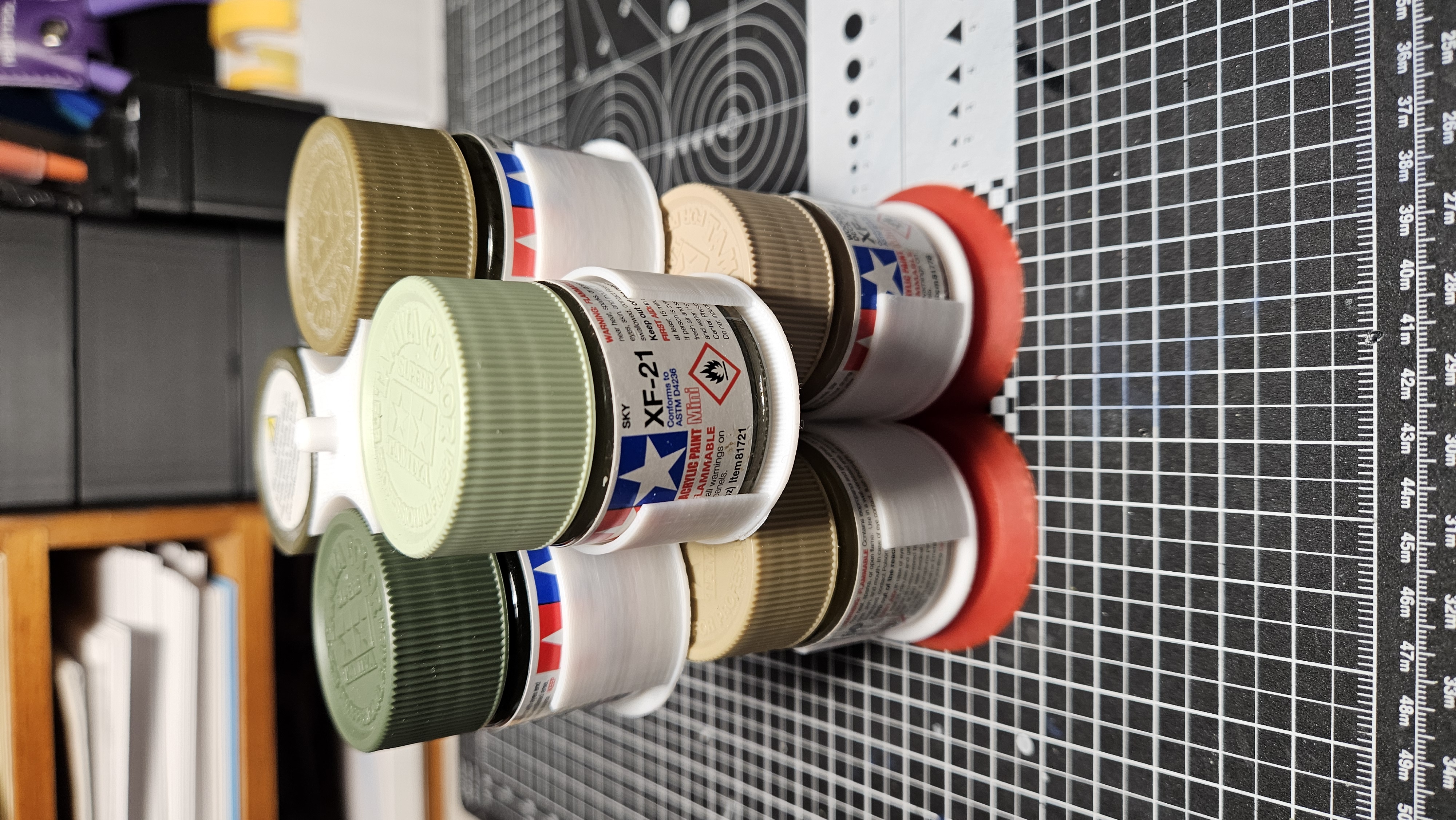 Stackable Tamiya Paint Carousel