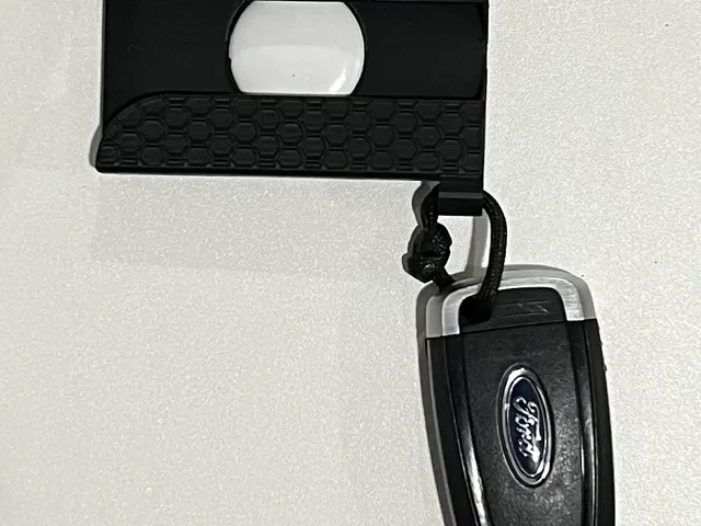 Dumb Wallet 6 Cards with Keyring.