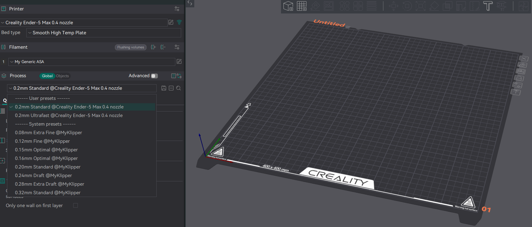 Ender-5 Max OrcaSlicer Profile