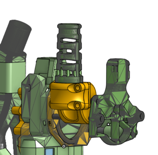 PUG Mount to relocate to the side of Extruder Motor