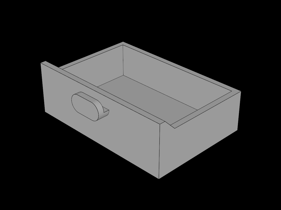 Lego Compatible (4536.dat) Container Cupboard  2 x  3 x  2 Drawer